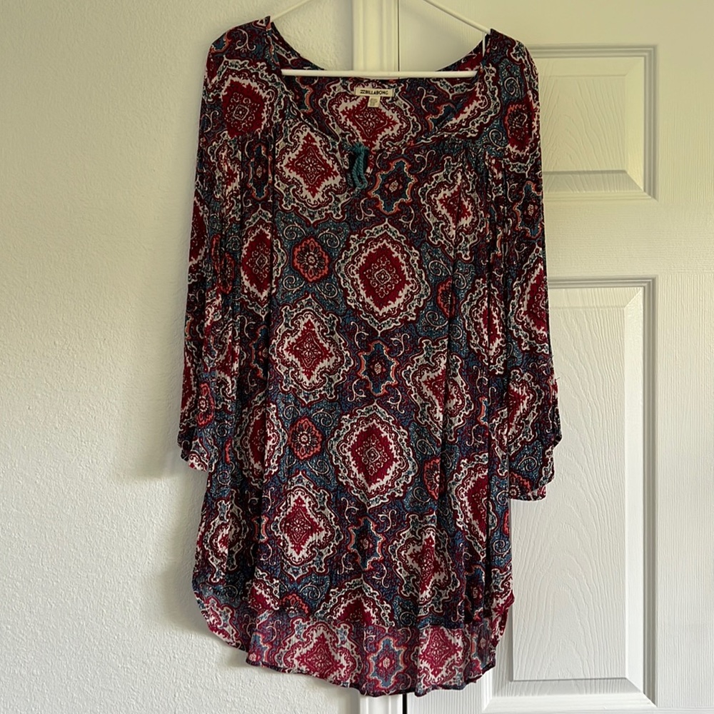 Billabong 3/4 sleeve dress